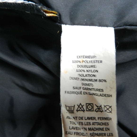 LL Bean Jacket Womens XS Black Down Trench Pertex Classic Downtek Waterproof - Picture 12 of 16